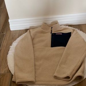 Vineyard Vines Stillwater 1/2 zip up Sherpa Medium